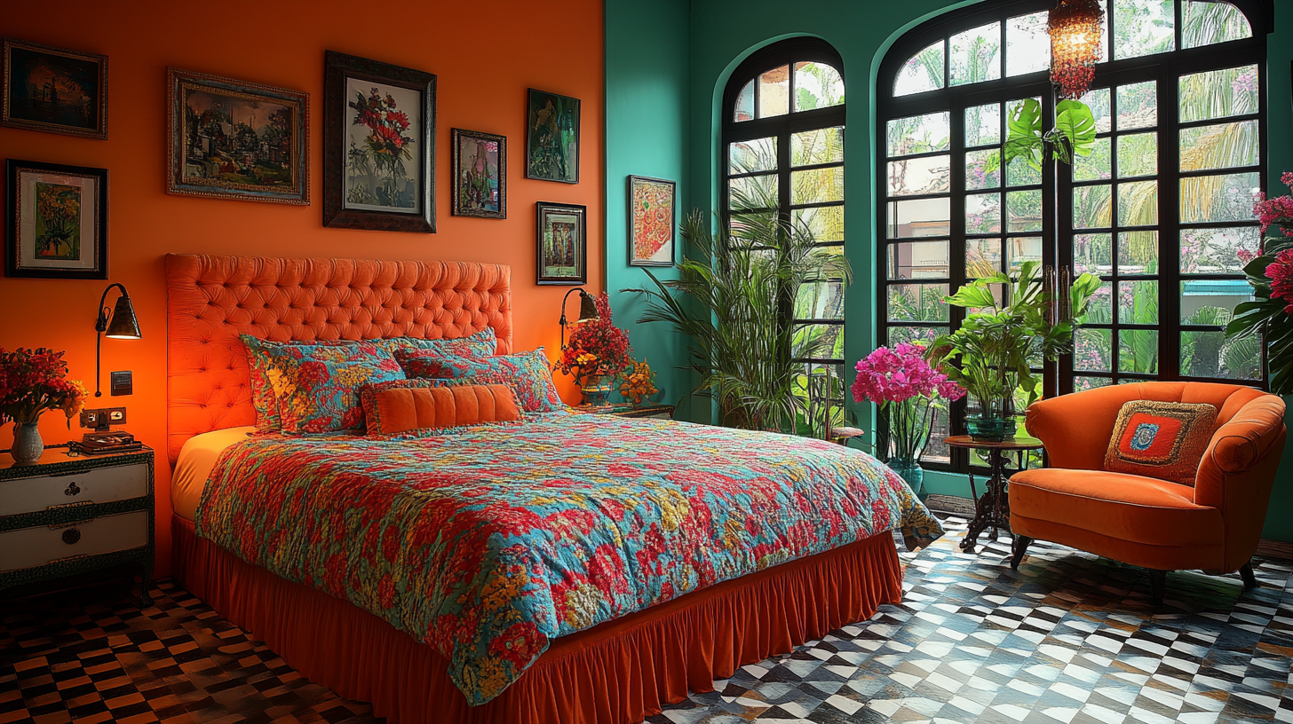 The Eclectic Bedroom: Embrace Bold Choices for Your Sanctuary – 97 Decor, image size:1456x816
