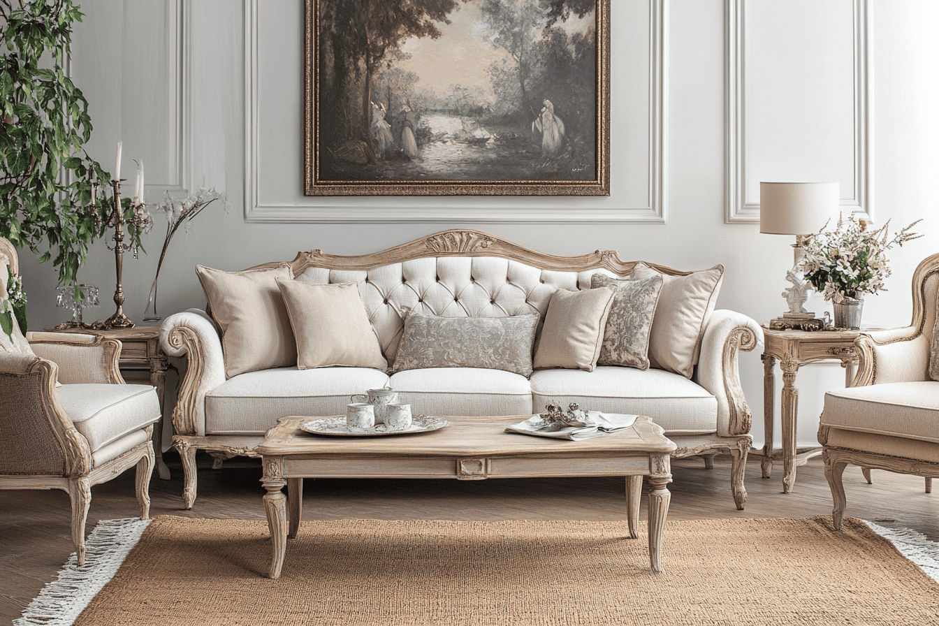 French country style at  インテリア The Art of French Country Furniture: A Blend of Comfort and