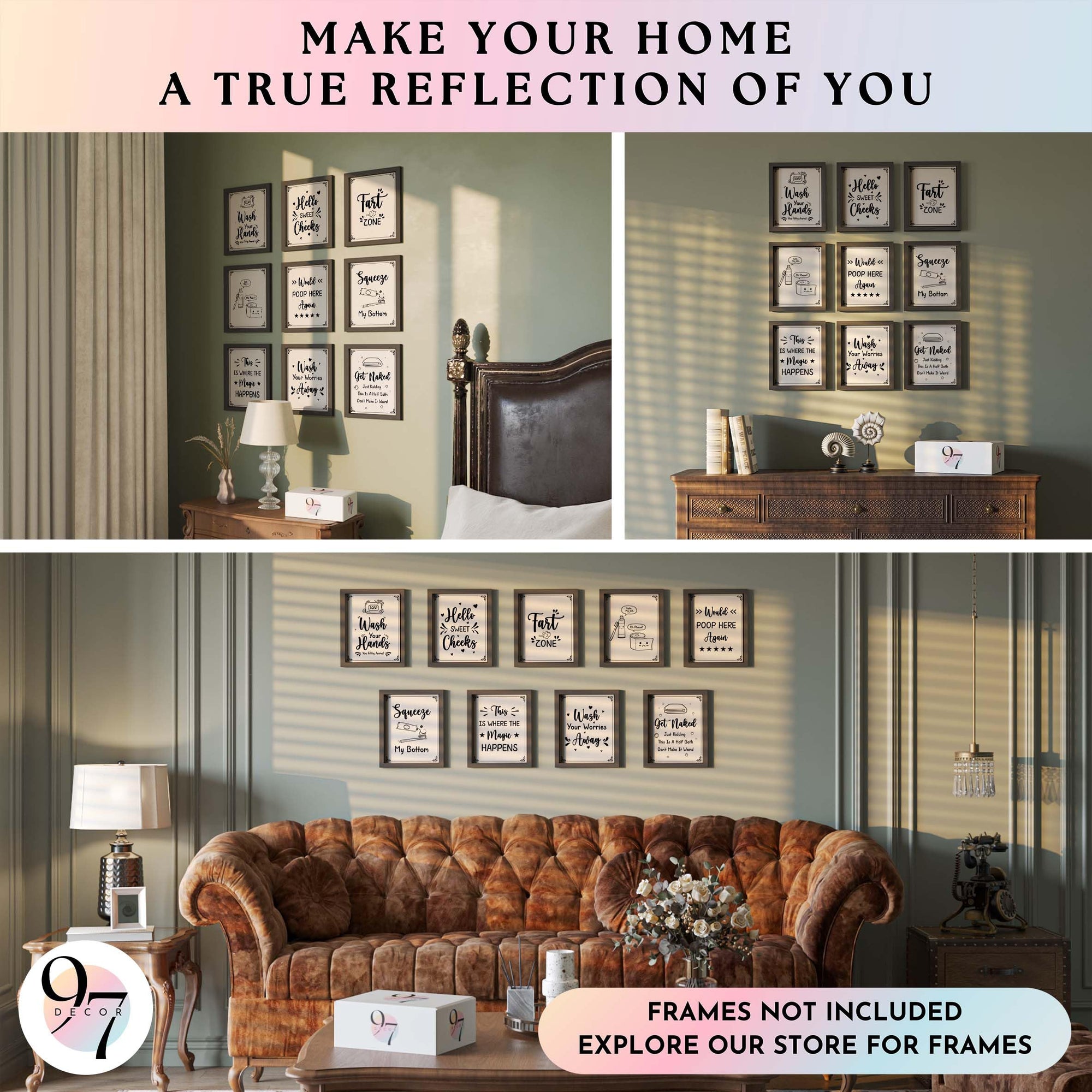 Funny Bathroom Wall Art Prints