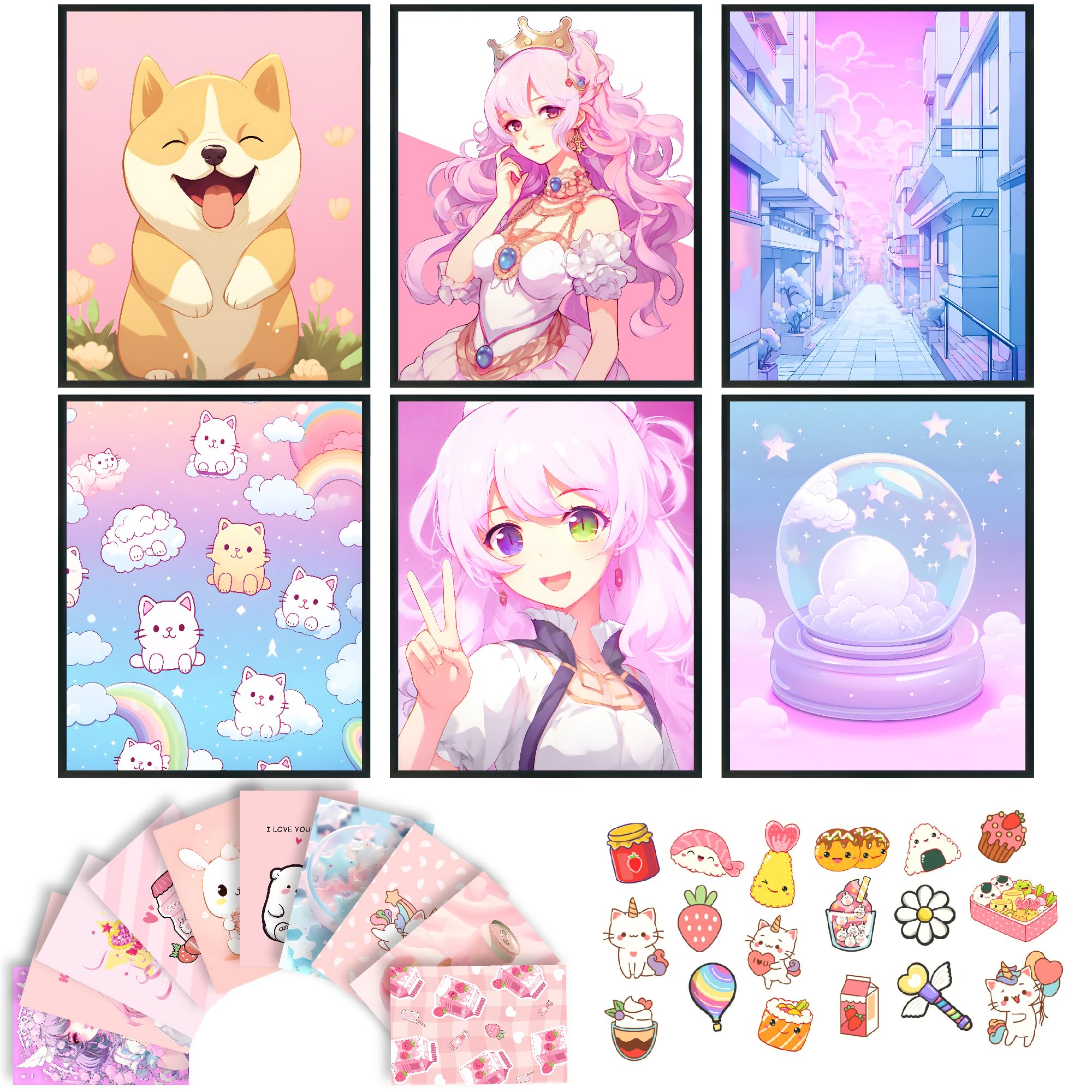 Kawaii Wall Art Poster