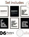 Sneaker Posters For Bedroom