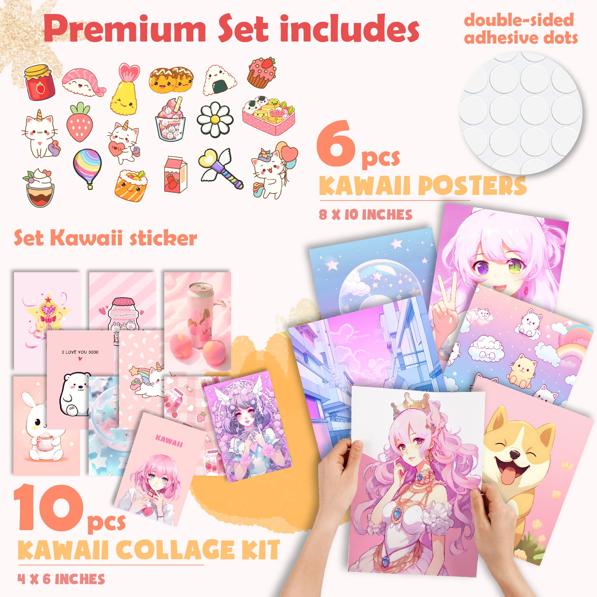 Kawaii Wall Art Poster