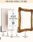 Vintage Picture Frame 4x6