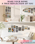 Eclectic 03 Gx8x10 Framed (Black Frame)