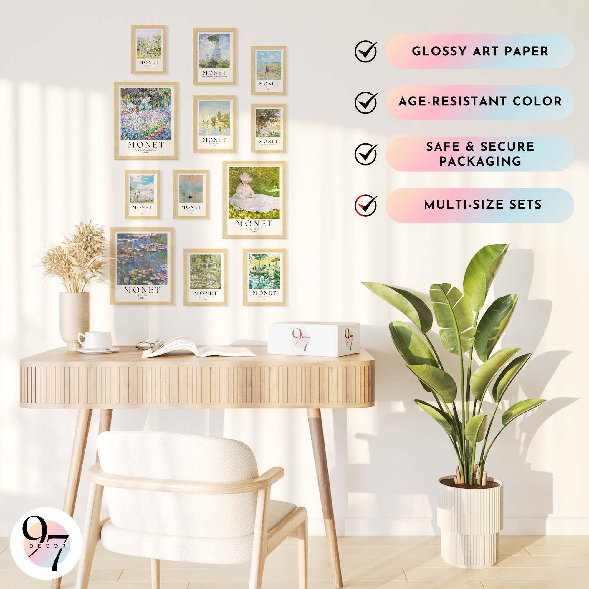 Claude Monet Wall Art