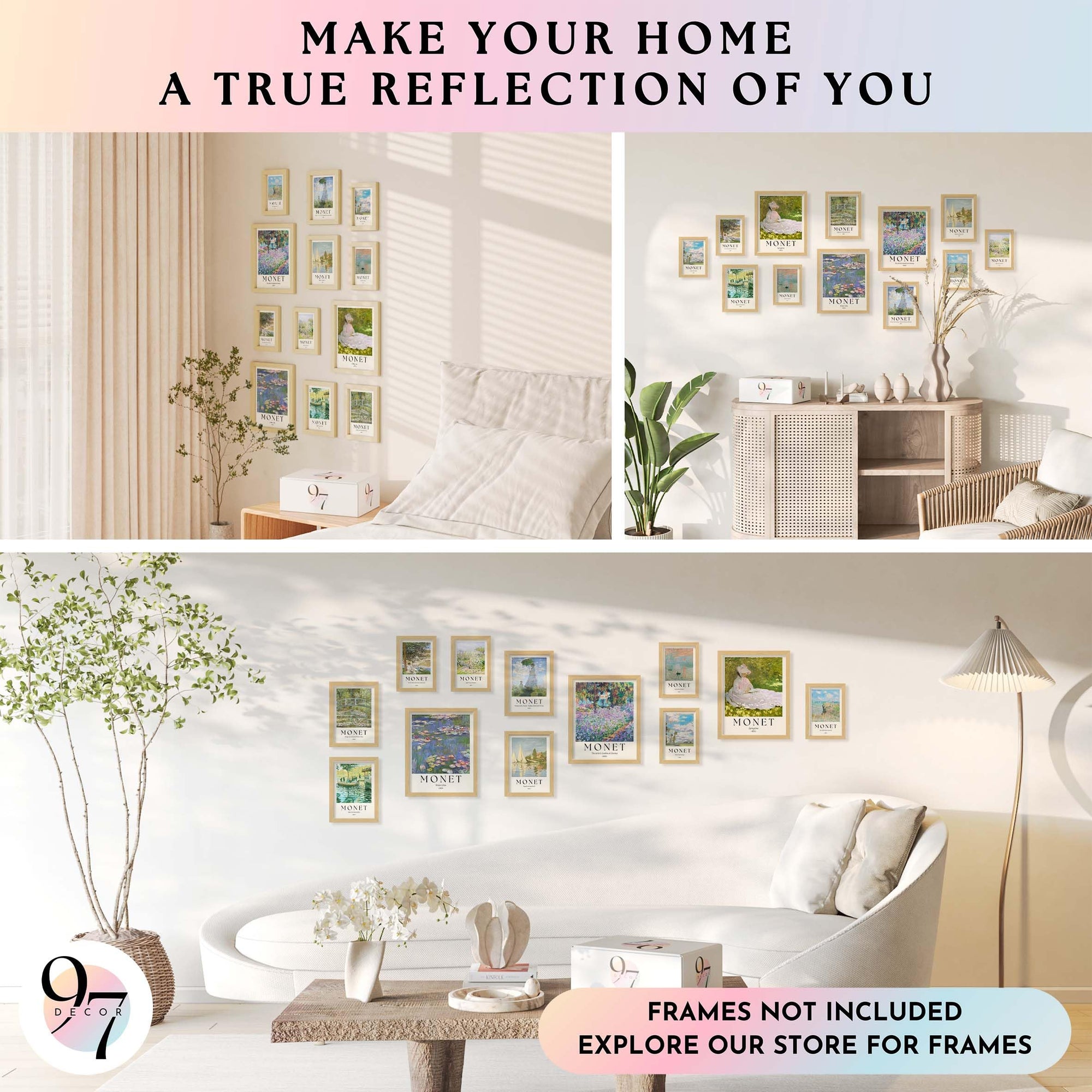 Claude Monet Wall Art