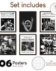 Vintage Disco Ball Poster
