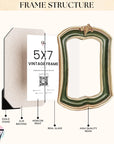 Small Vintage Picture Frames 5x7