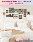 Eclectic 03 Gx8x10 Framed (Black Frame)