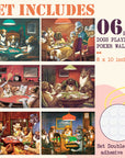 Dogs Playing Poker Poster