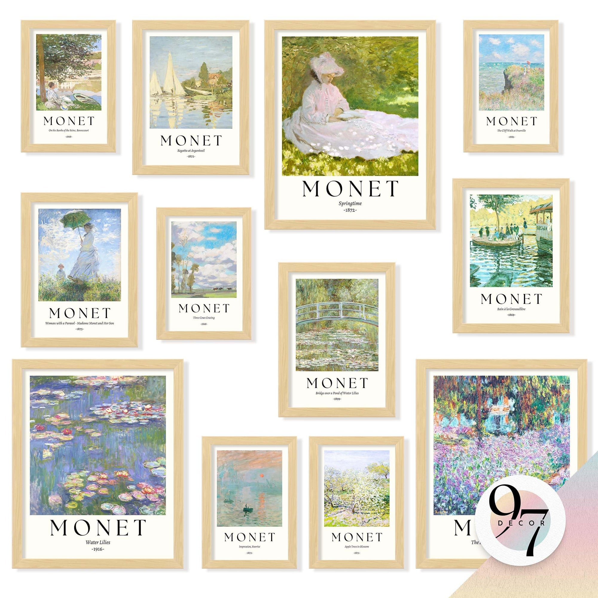 Claude Monet Wall Art