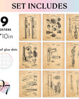 Vintage Gun Patent Prints