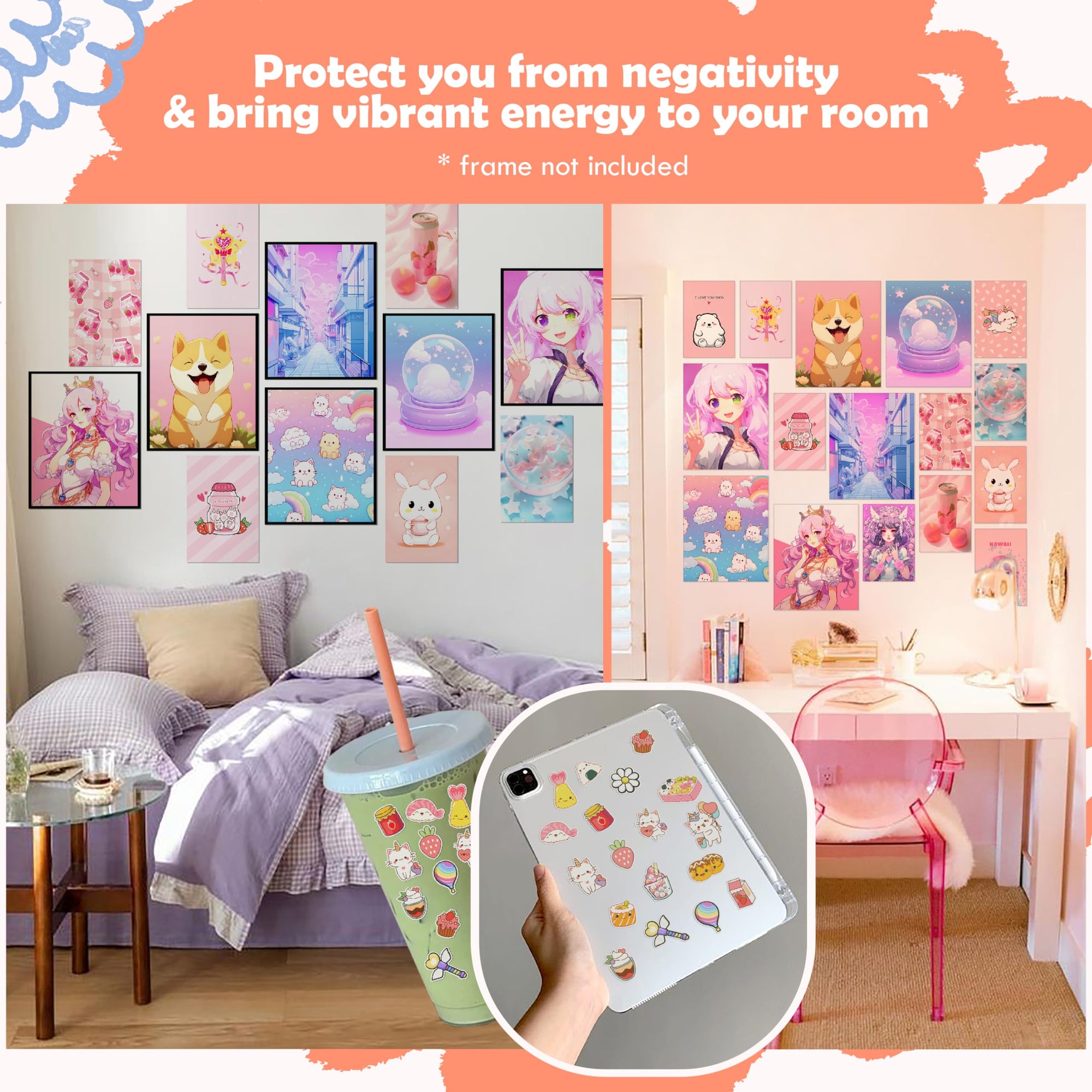 Kawaii Wall Art Poster