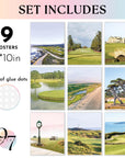 Masters Golf Wall Art