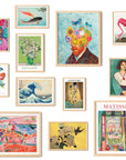 97 Decor Colorful Eclectic Decor - Maximalist Decor, Eclectic Home Decor, Eclectic Wall Decor, Funky Eclectic Gallery Wall Art Prints for Bedroom, Famous Artist Painting Pictures (UNFRAMED)
