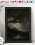 5x7 Black Wood Frame