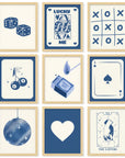 Blue Lucky Poster