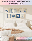 Blue Lucky Poster
