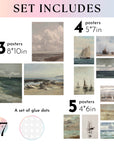 Coastal Vintage Wall Art