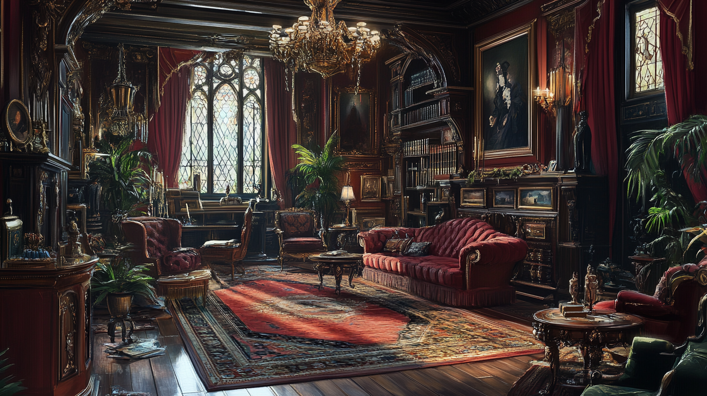 Dark Academia Living Room: Creating a Cozy and Intellectual Sanctuary