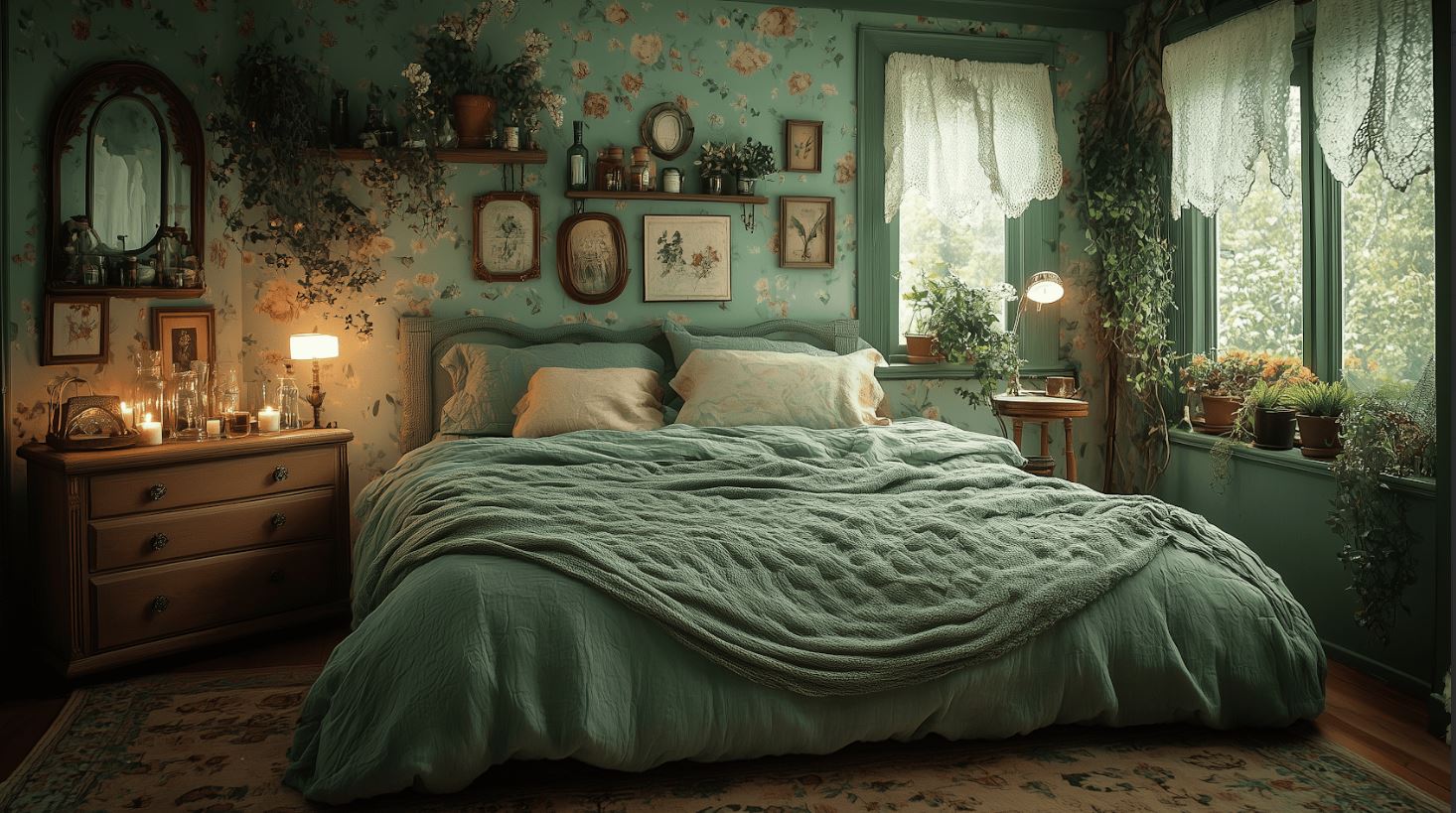 10 Must-Have Elements for the Dark Cottagecore Bedroom