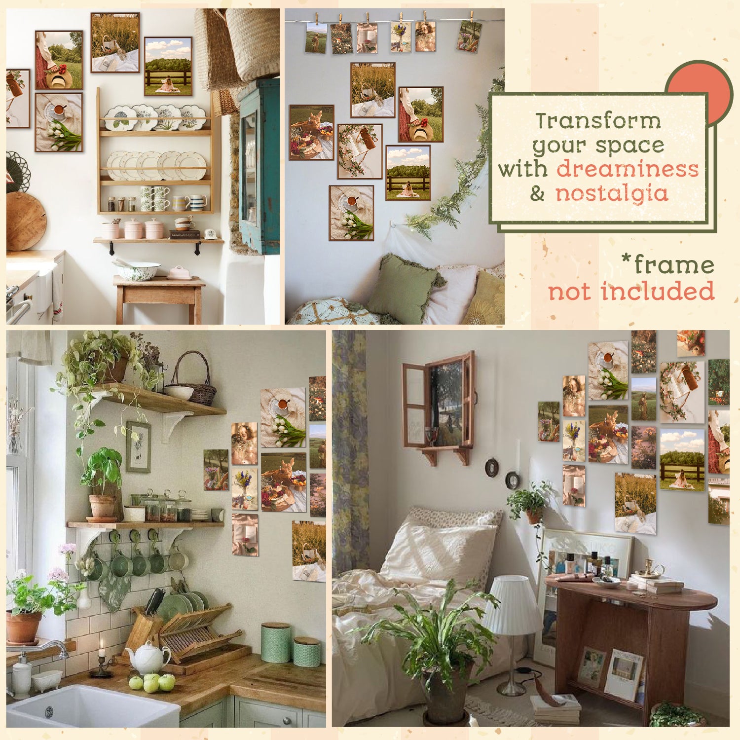 Cottagecore poster
