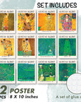 Gustav Klimt (Set 12) Poster