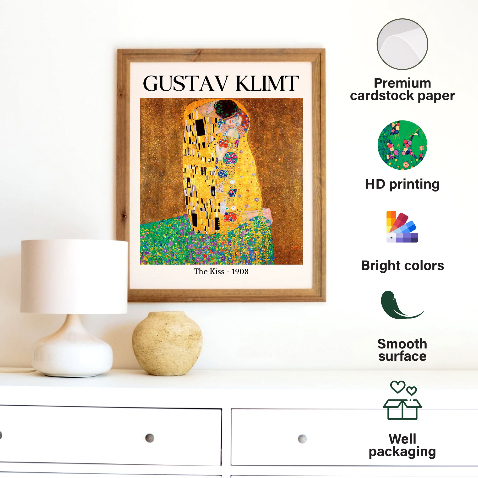 Gustav Klimt (Set 12) Poster