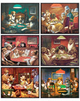 Dogs Poker Poster