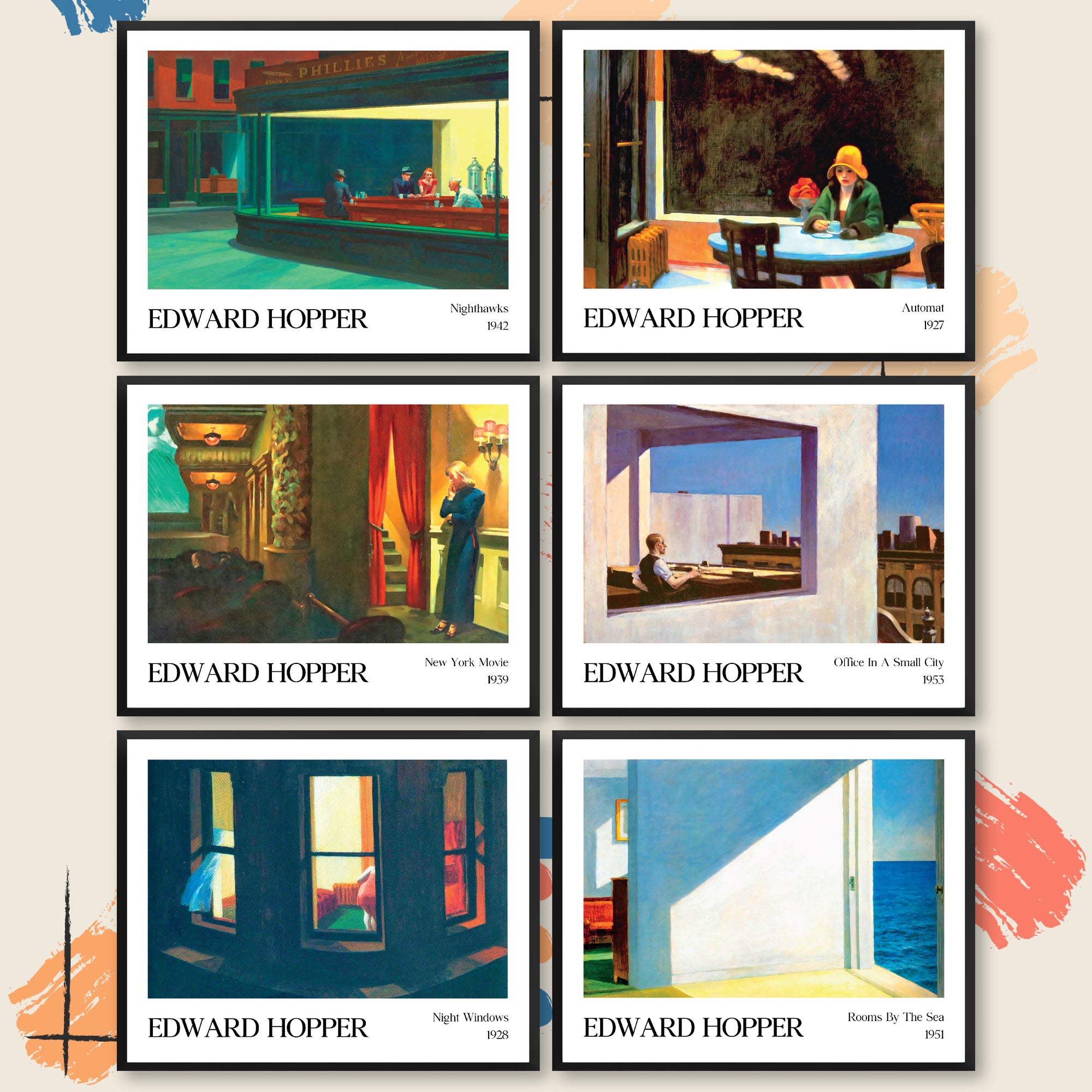 Edward Hopper Poster