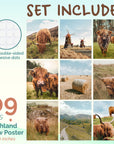 Highland Cow Poster