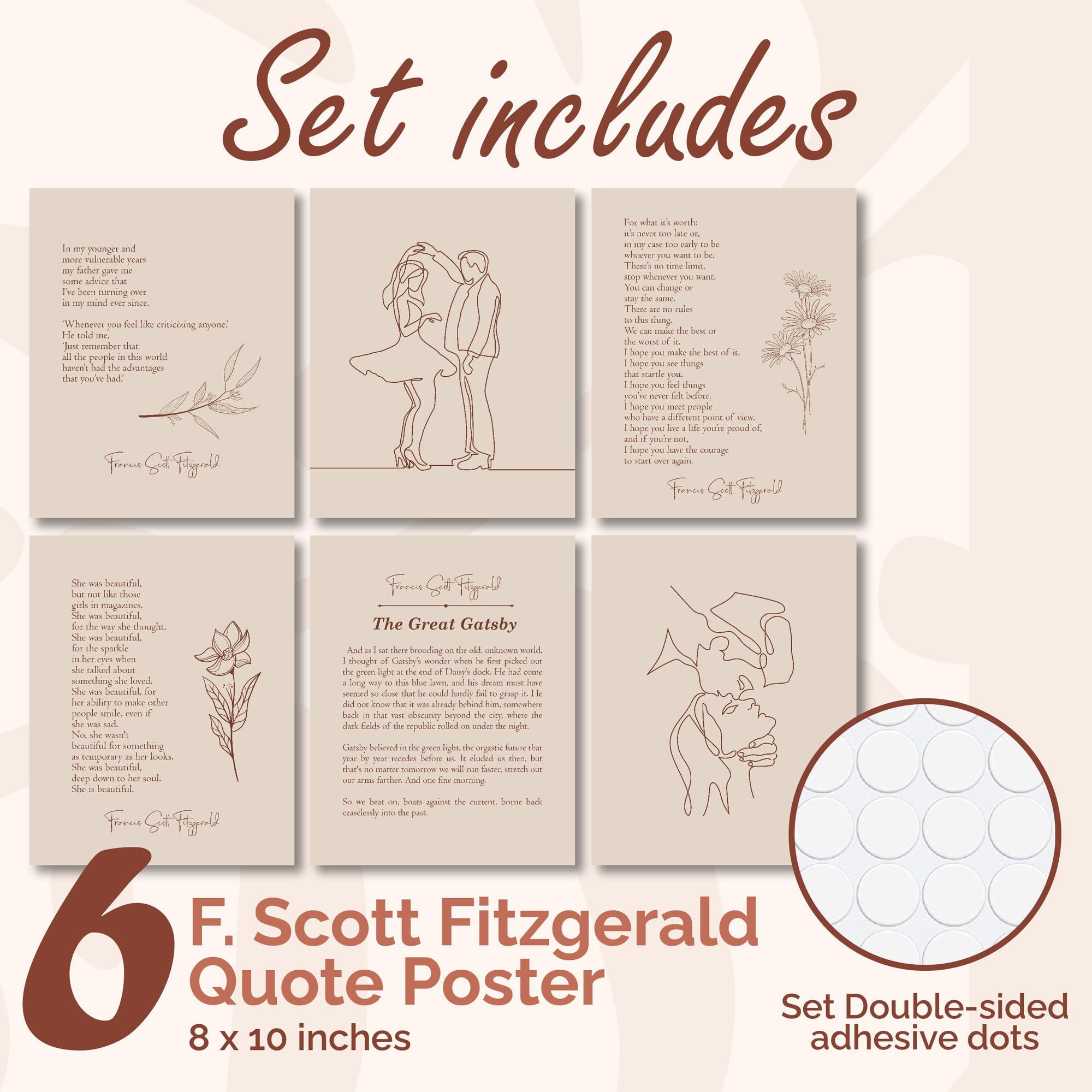 Fitzgerald Quote Poster