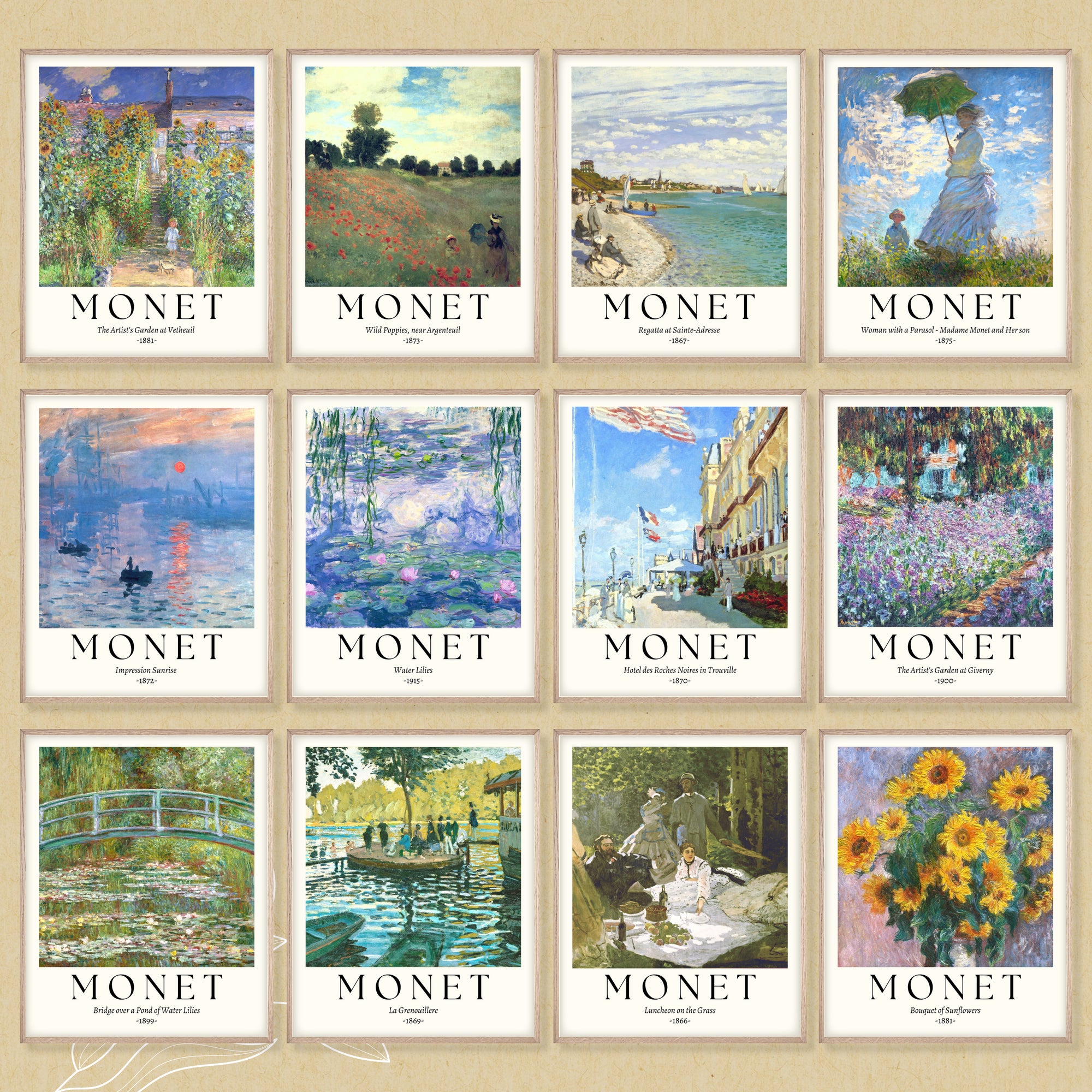 Claude Monet Poster