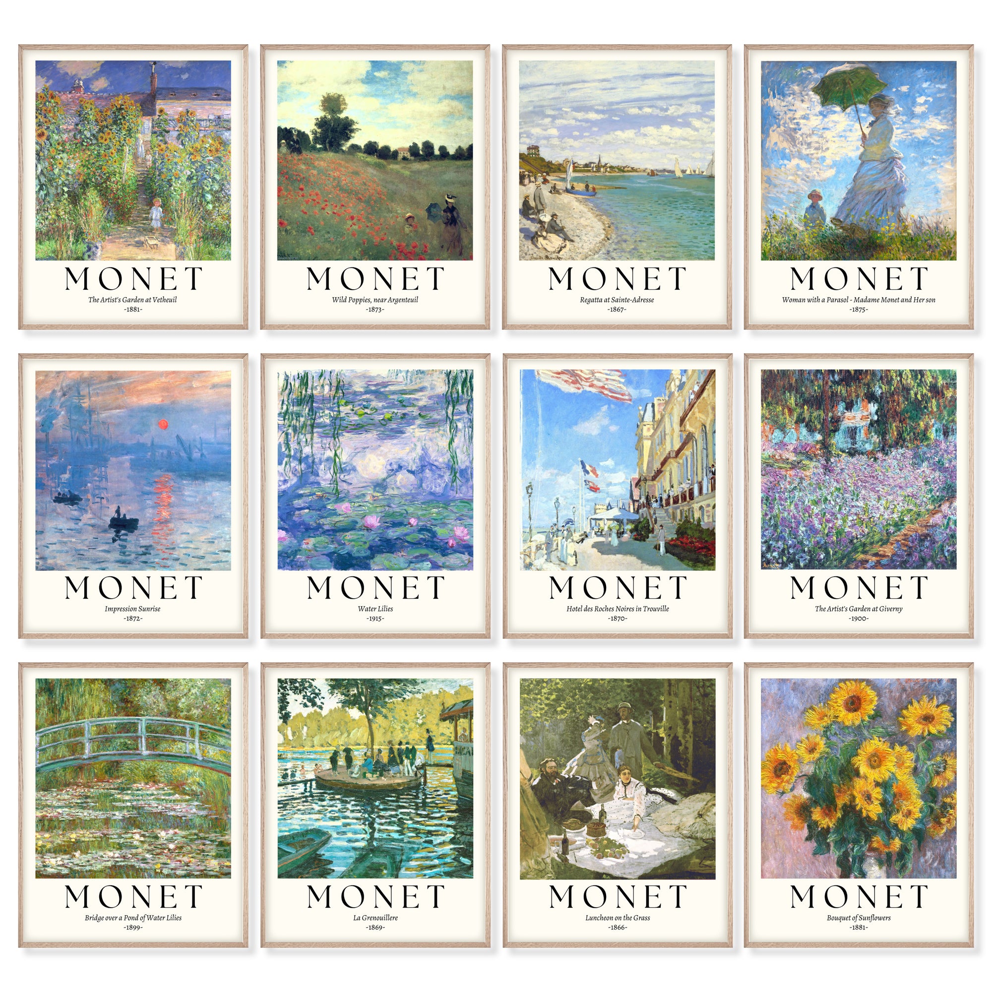 Claude Monet Poster