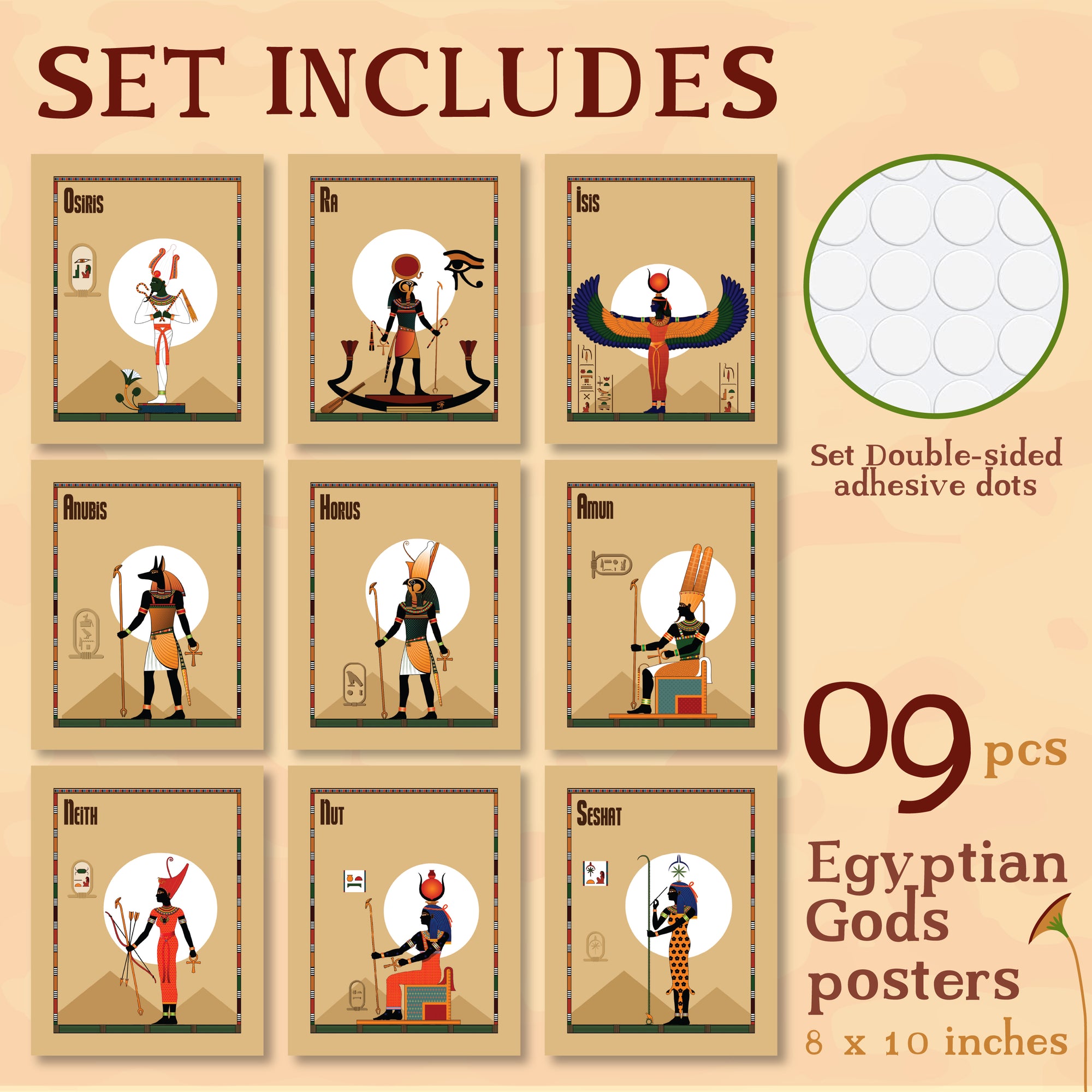 Egyptian Goddess Poster