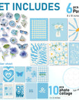 Light Blue Wall Decor