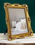 Antique Gold Wall Mirror Vintage Decor