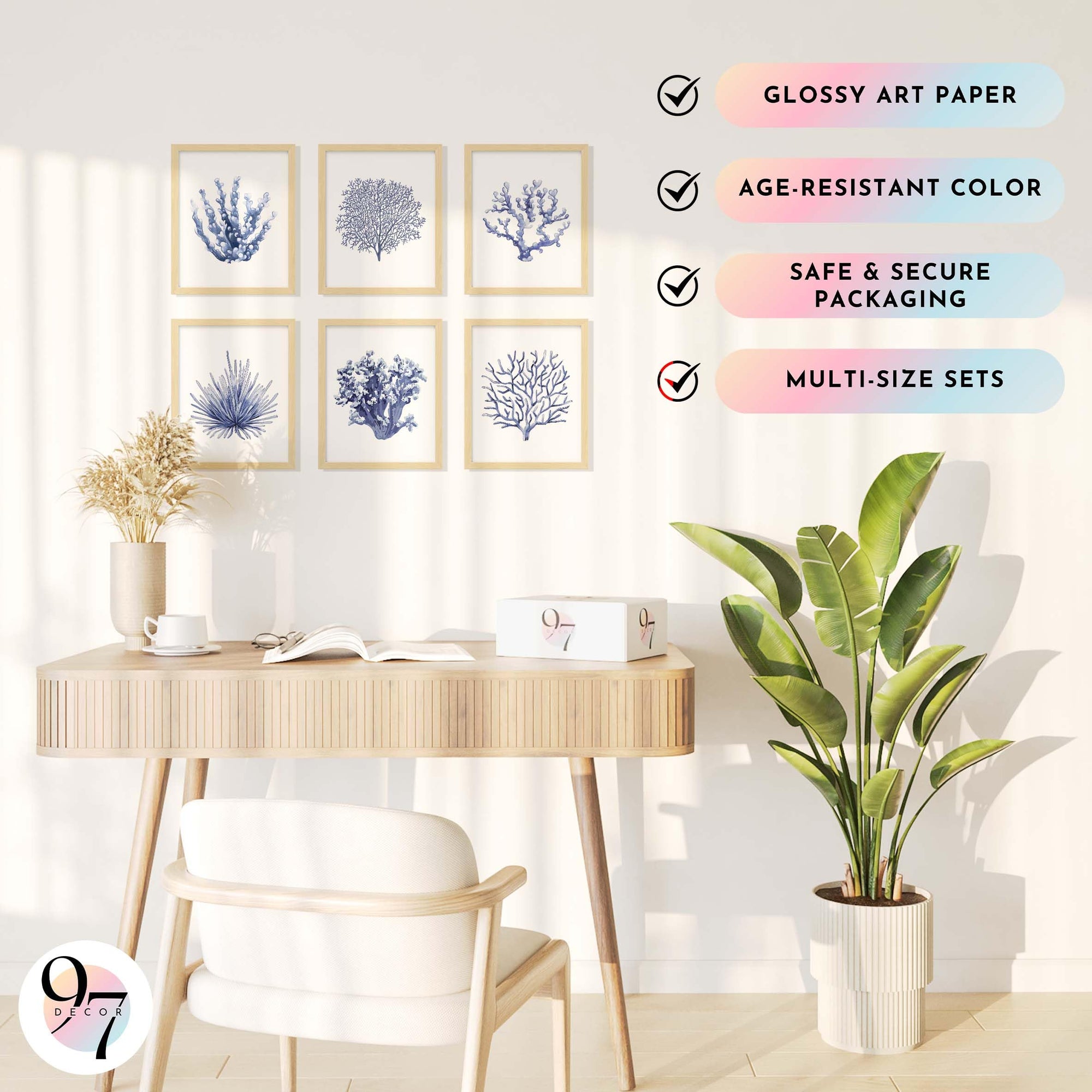 Sea Coral Wall Decor