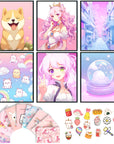 Kawaii Wall Art Poster