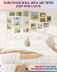 Large 11x14 Claude Monet Wall Art