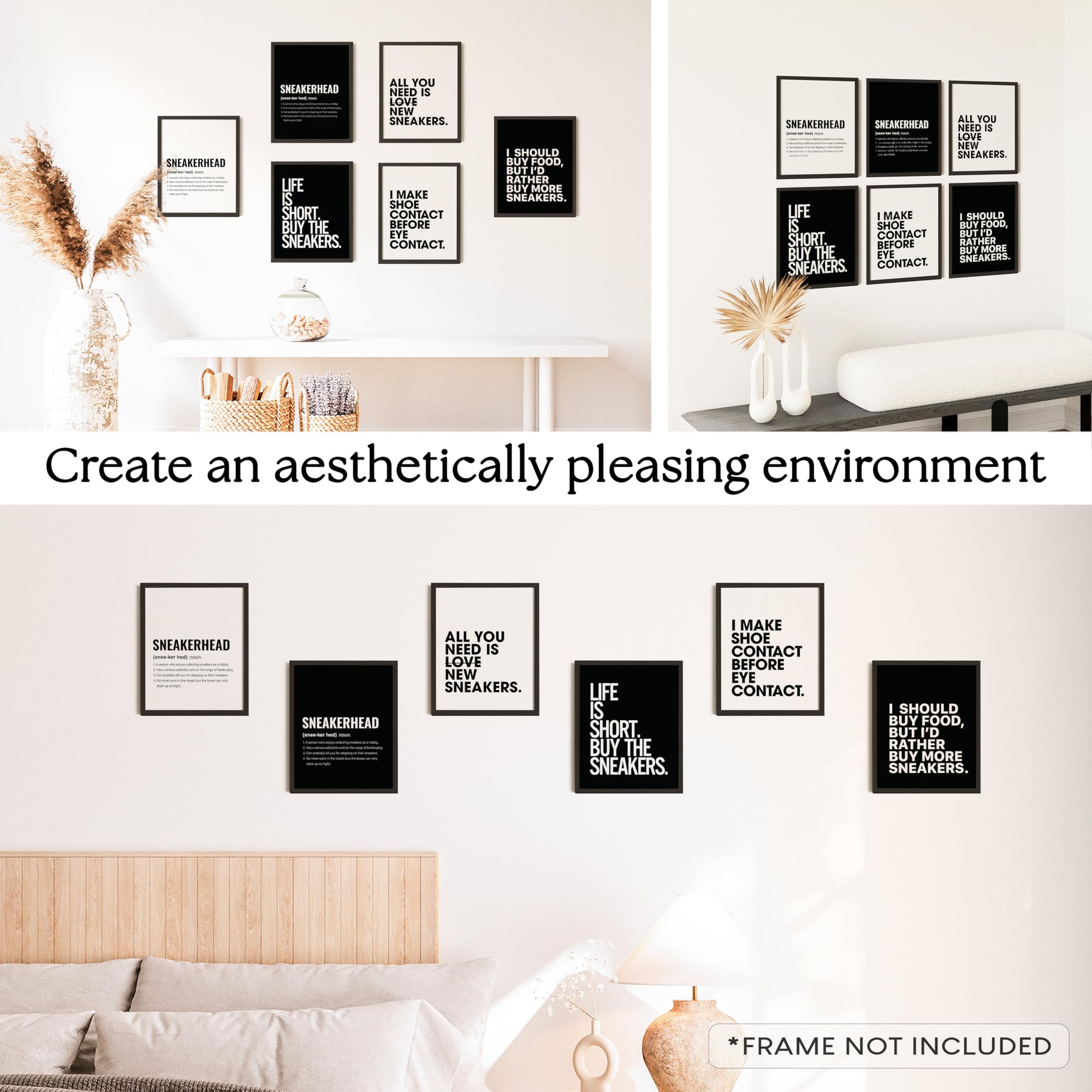 Sneaker Posters For Bedroom