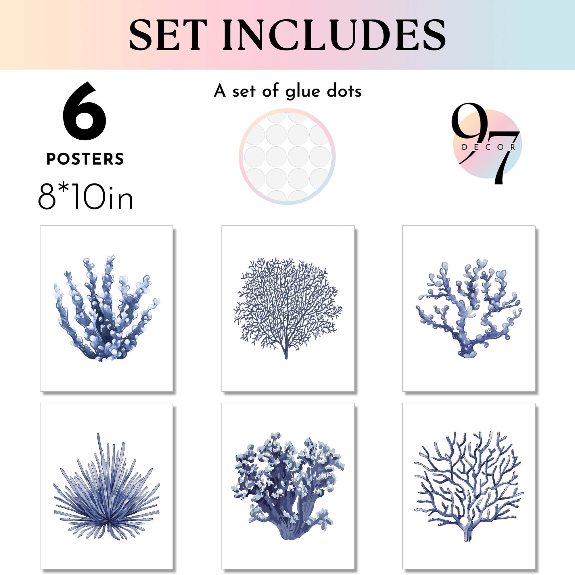 Sea Coral Wall Decor