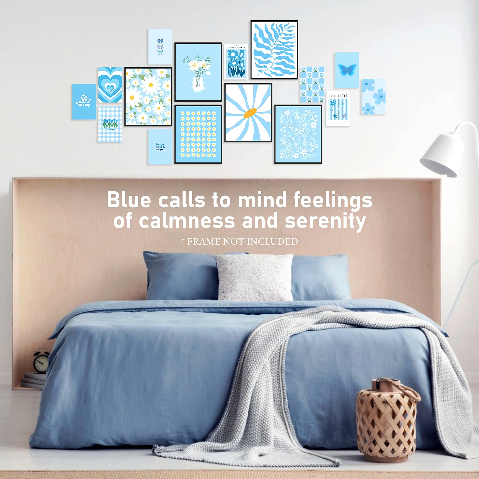 Light Blue Wall Decor
