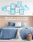 Light Blue Wall Decor