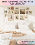 LARGE 11x14 Boho Western Home Decor