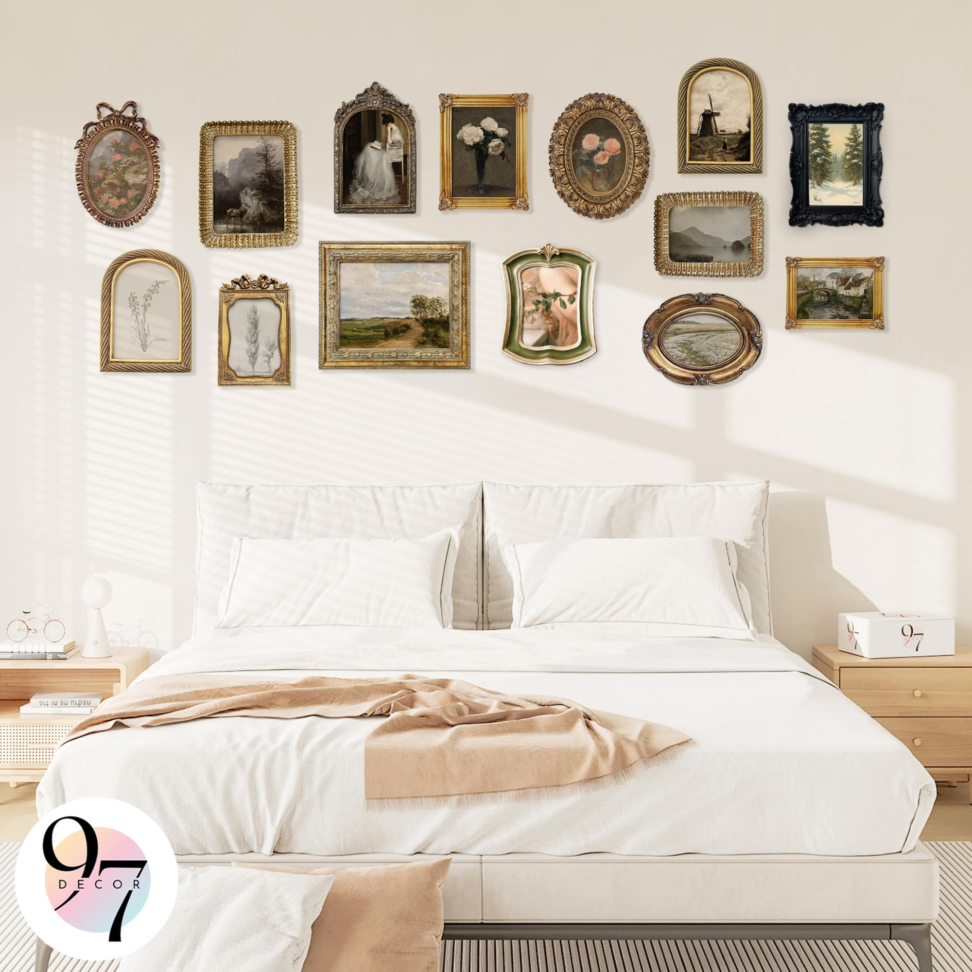 Small Vintage Picture Frames 5x7