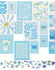 Light Blue Wall Decor