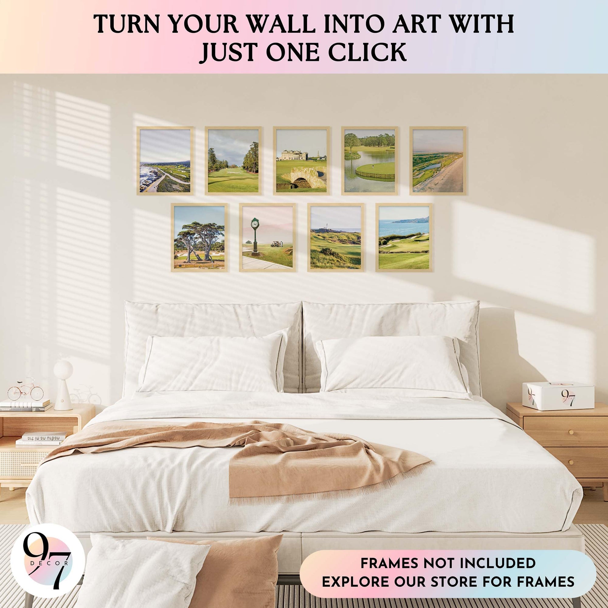 Masters Golf Wall Art