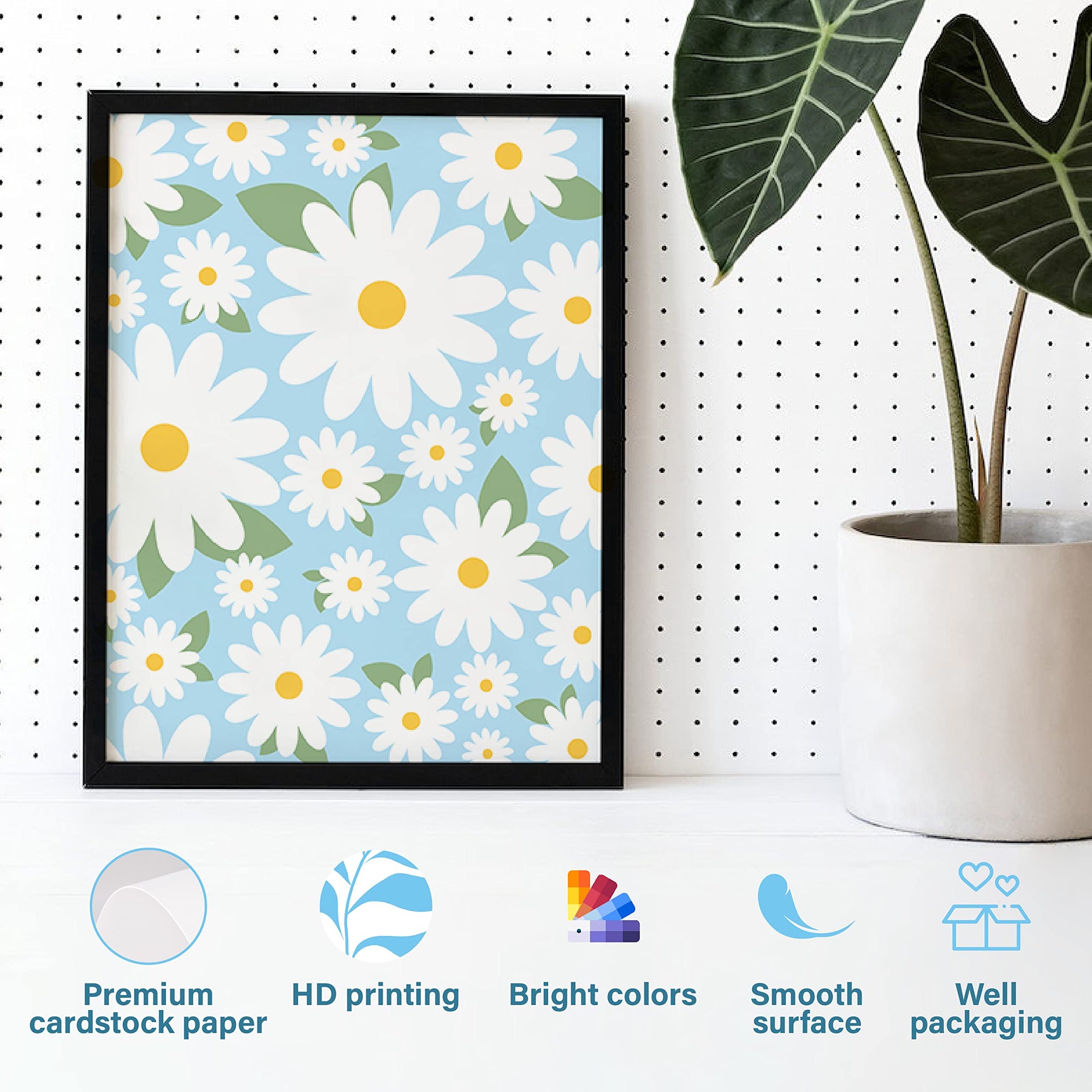 Light Blue Wall Decor