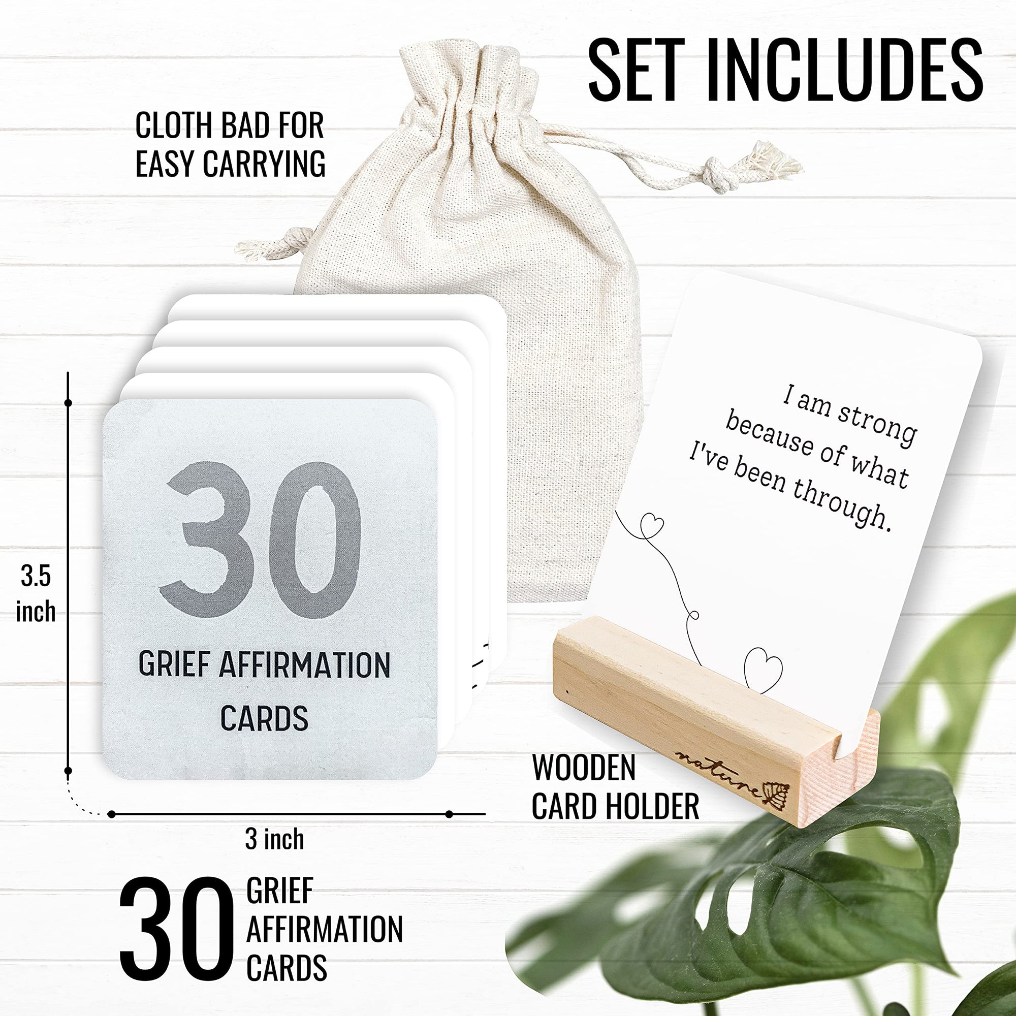 Healing Grief Affirmation Cards
